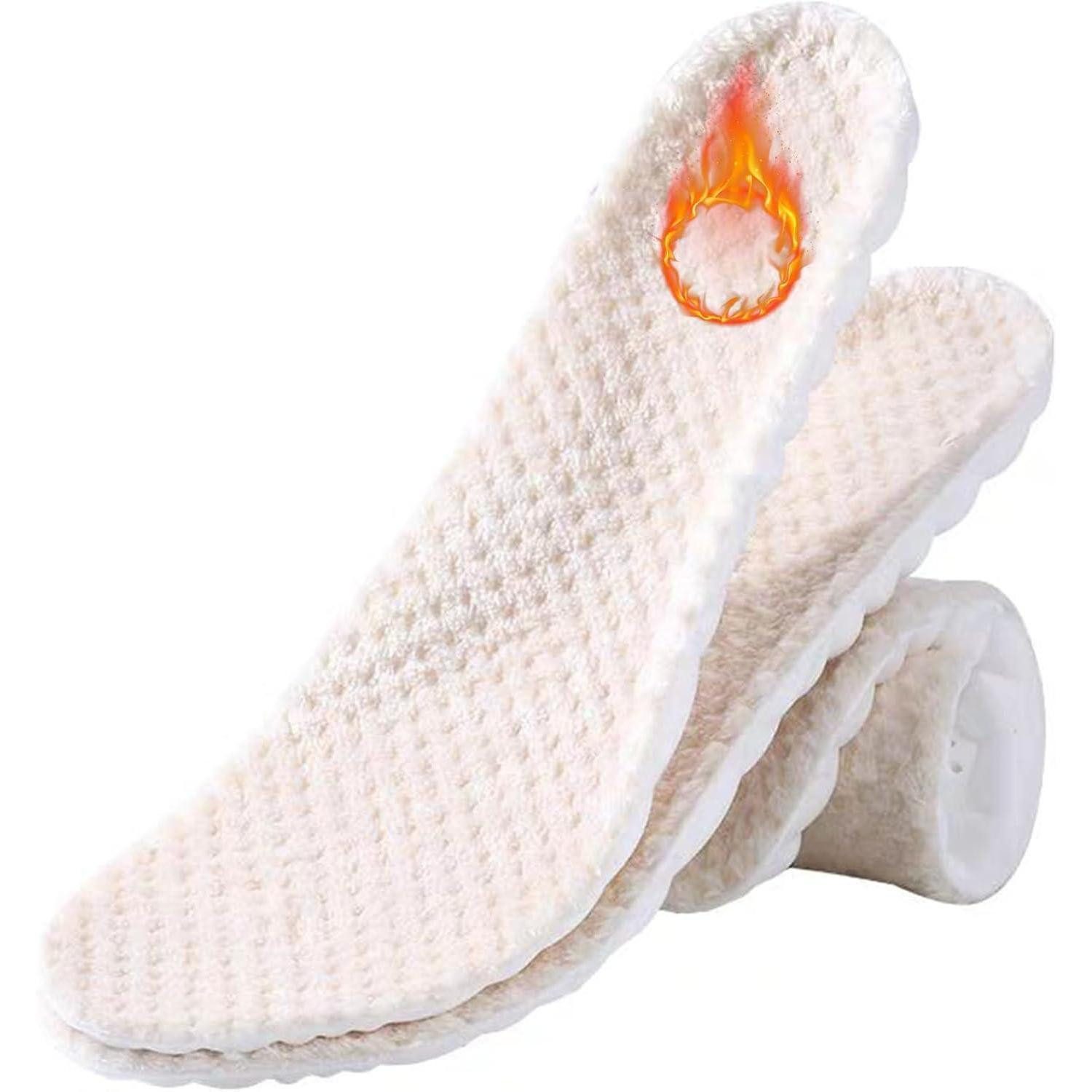 LuxusKollektion Thermosohlen Thermoeinlegesohle Winter Schuheinlagen Extra Dicke Wärmende