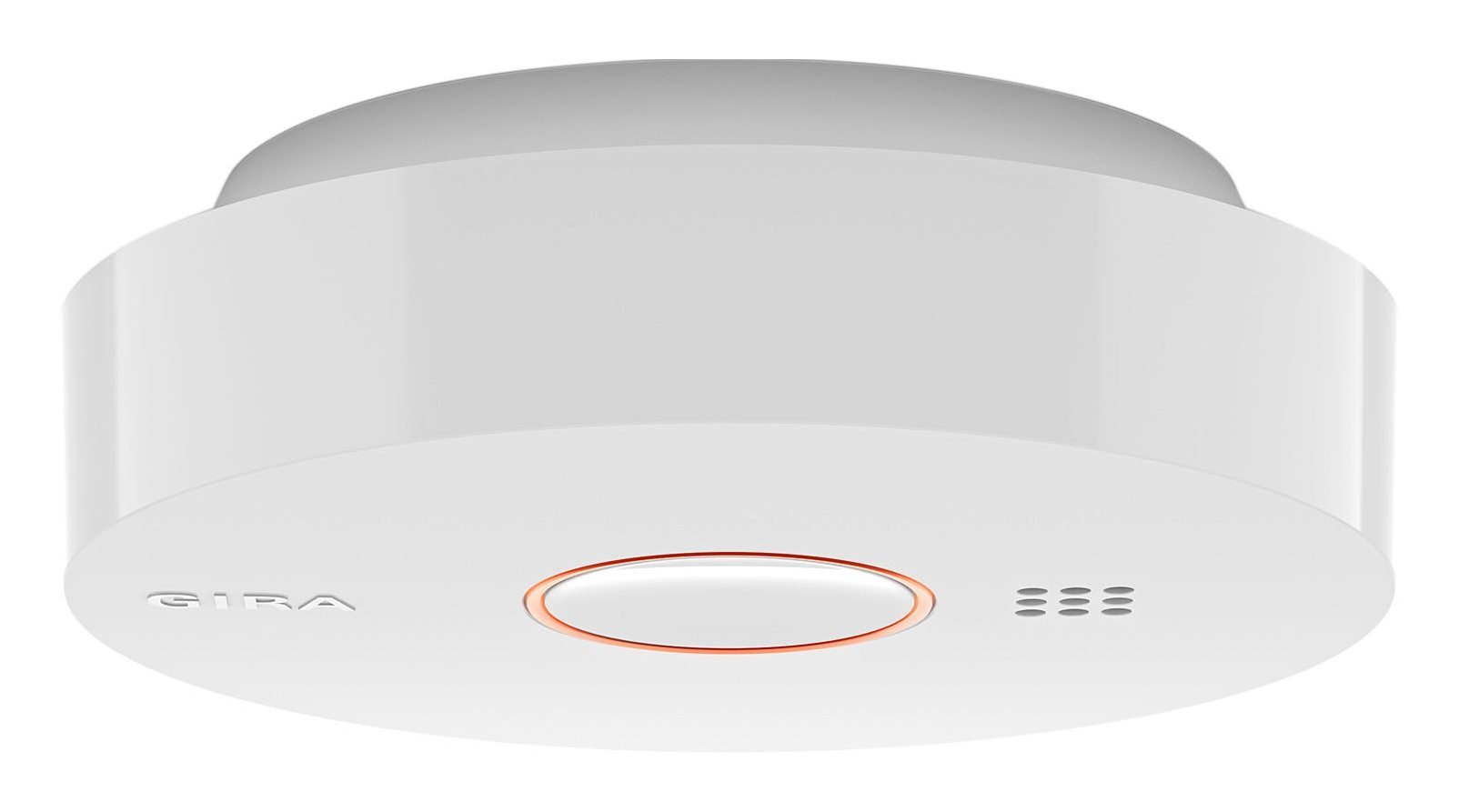 GIRA Rauchmelder (9VDC VdS anerkannt reinweiß Standalone 10J Batterie/Akku optisch 85)