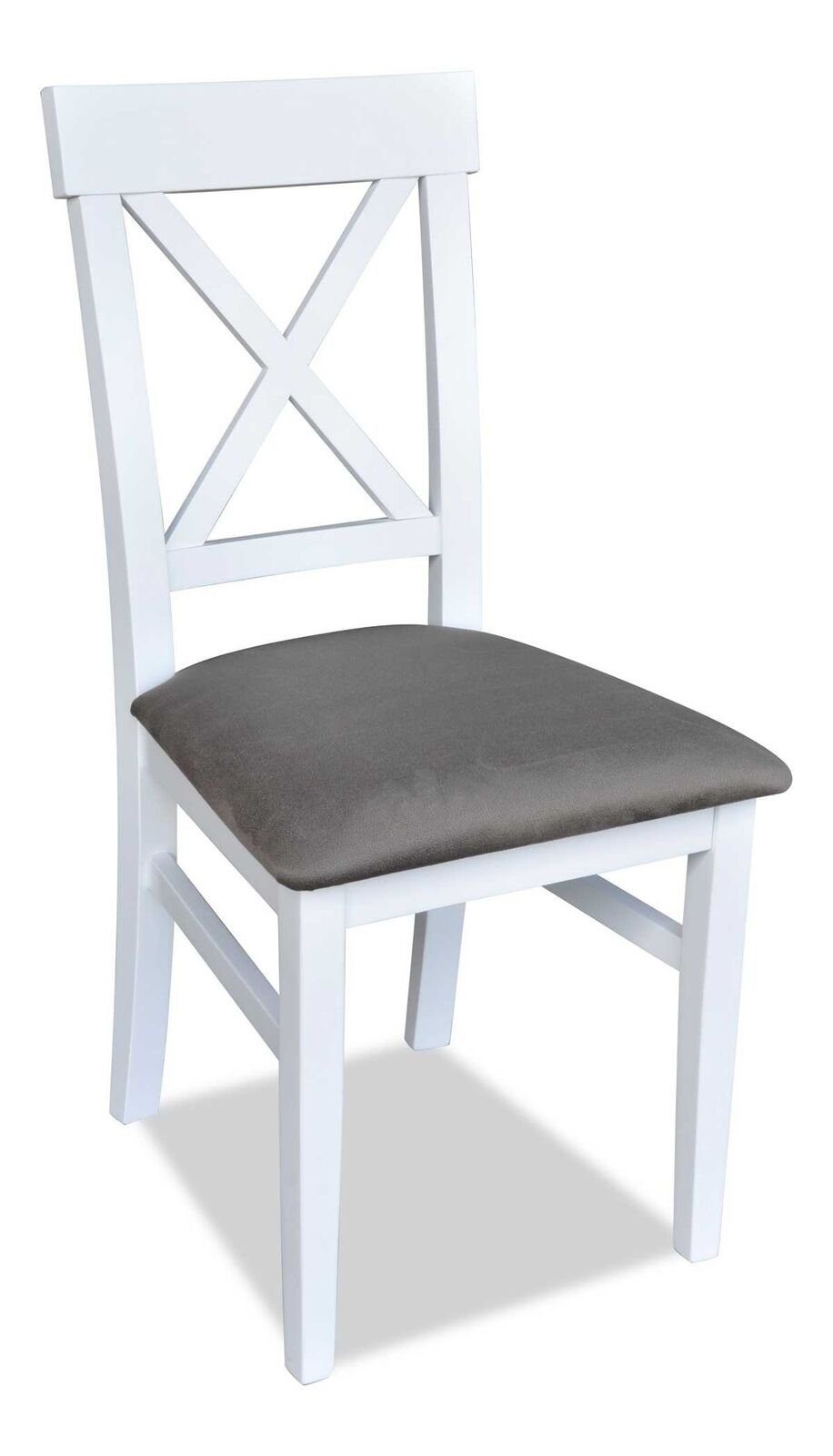JVmoebel Stuhl Klassischer Stuhl Schwarz Holz Sitz Polster Design Textil Modern (1 St) Weib | Stühle
