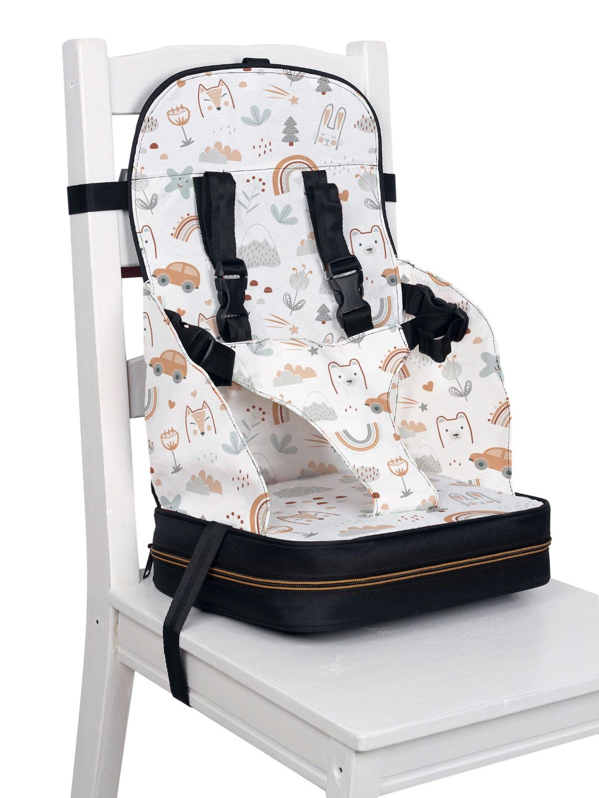 Siva Kindersitzerhöhung Tragebare Baby Sitzerhöhung & Tasche 2 in 1 Bär