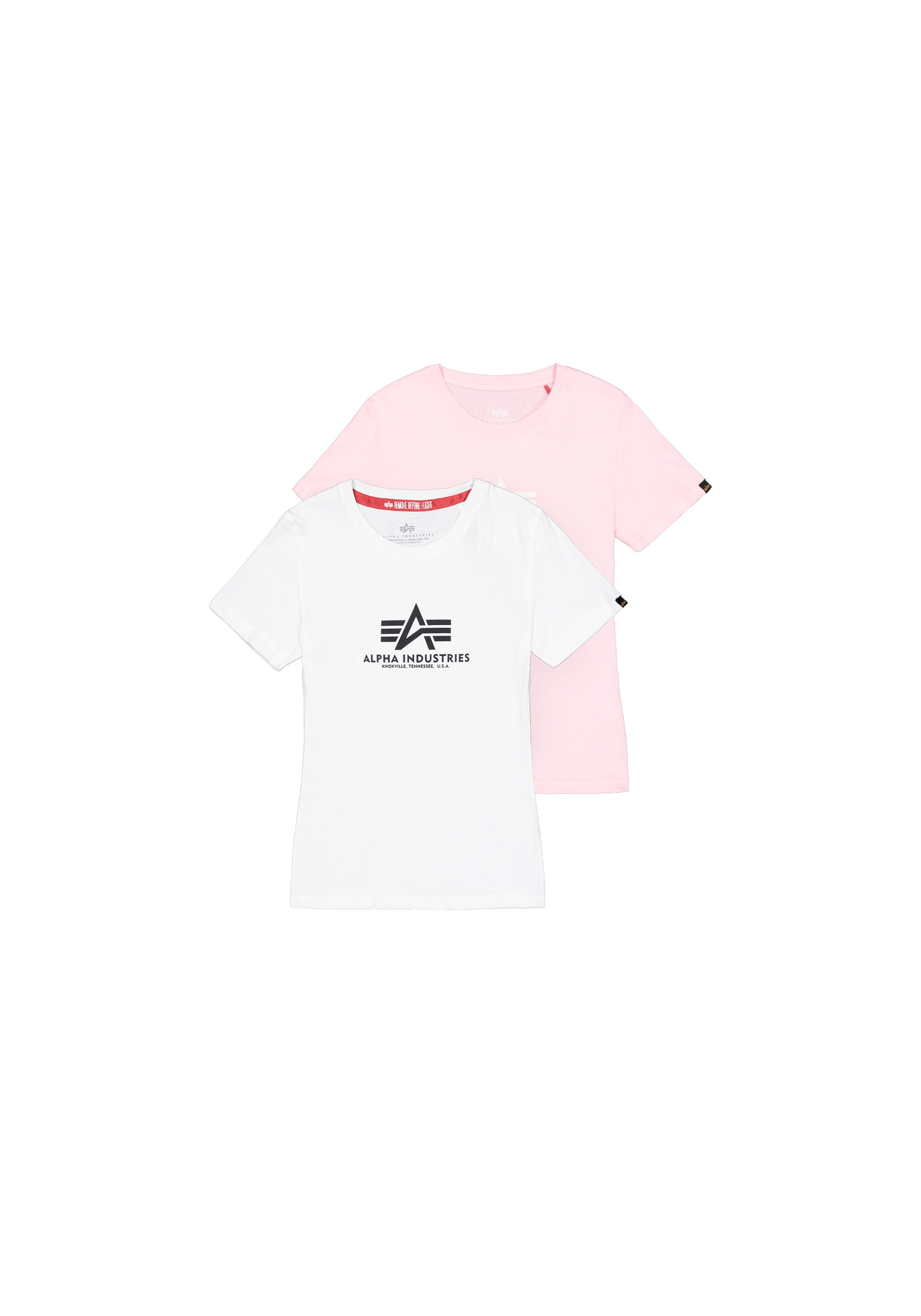 Alpha Industries T-Shirt New Basic T-Shirt BL 2 Pack W