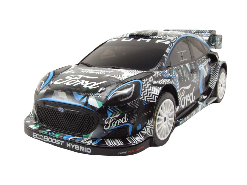 Modellauto Ford Puma WRC Rally1 Goodwood Festival of Speed 2021 schwarz