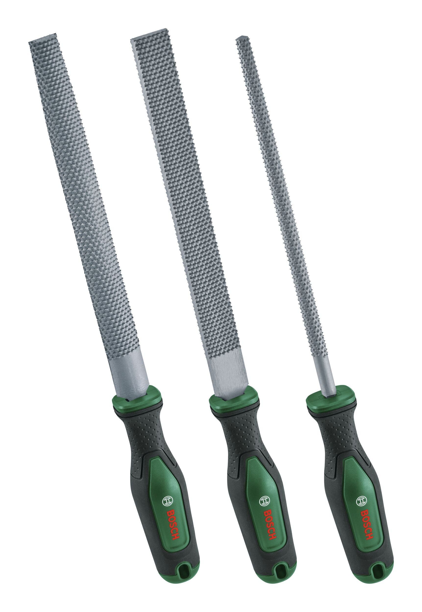 BOSCH Feile, Handwerkzeug Raspel-Set, 200 mm, 5-teilig