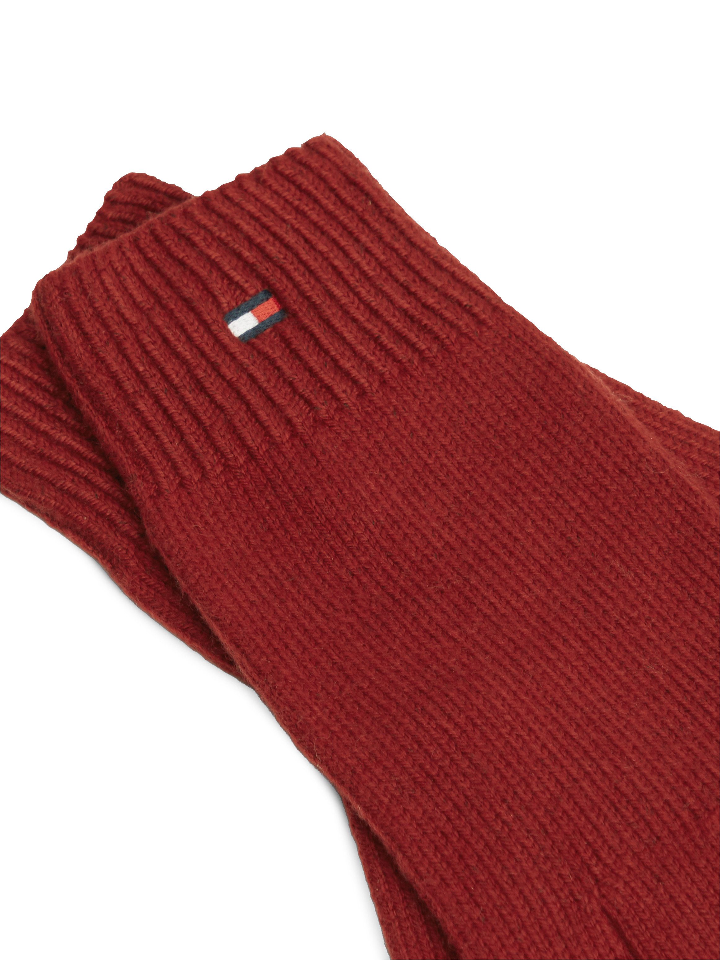 Tommy Hilfiger Strickhandschuhe TH FLAG KNIT mit Woll-Anteil – Bild 3 von 3