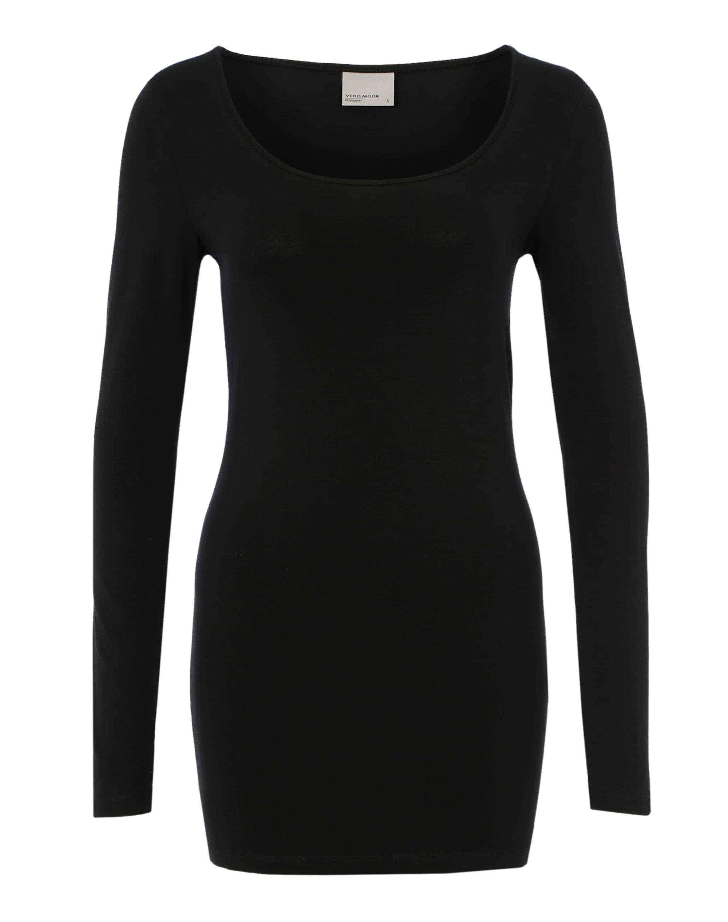 Vero Moda Langarmshirt (1-tlg) Plain/ohne Details günstig online kaufen