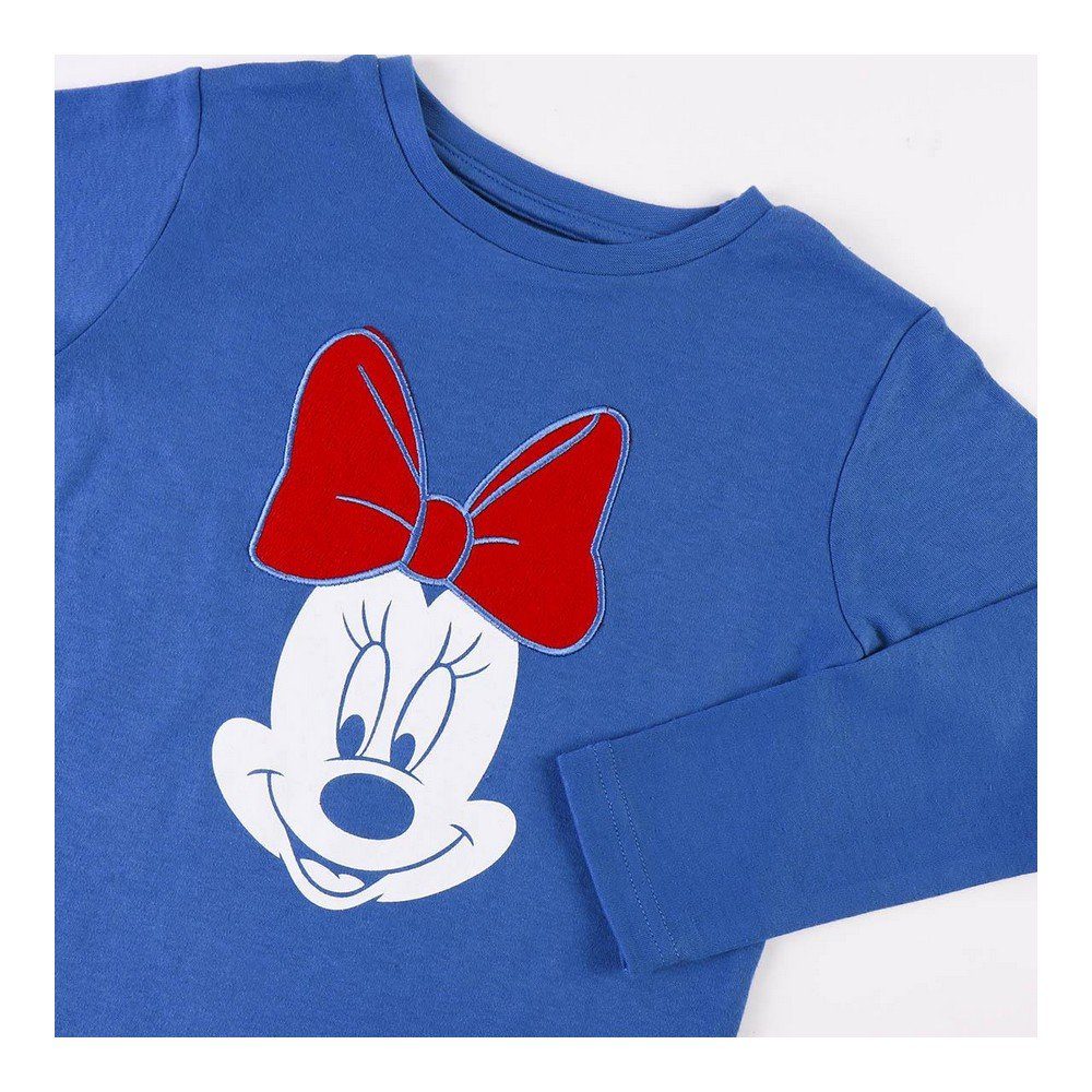 Disney Minnie Pyjama jahre 2 Nachtwäsche Mouse Langarm Schlafanzug Pyjama Kinder Minnie 2 Teiler