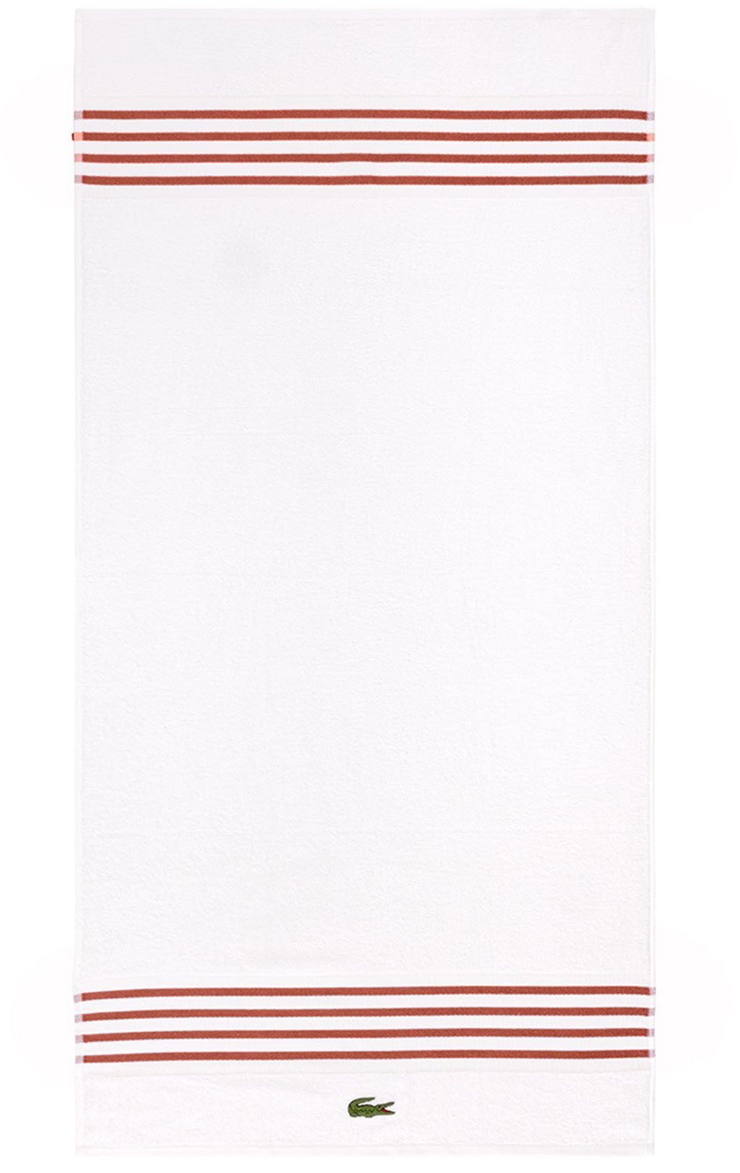 Lacoste Duschtuch LCOURTLI, Frottier (1-St), mit Label-Applikationen