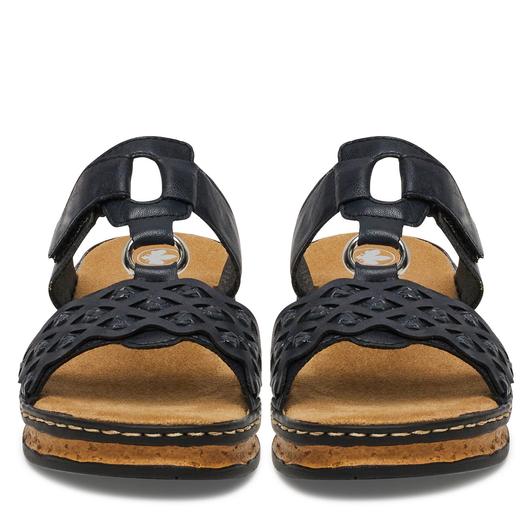 Rieker Rieker Damen-Flip-Flops, Marineblau, 629K9-14 Badepantolette