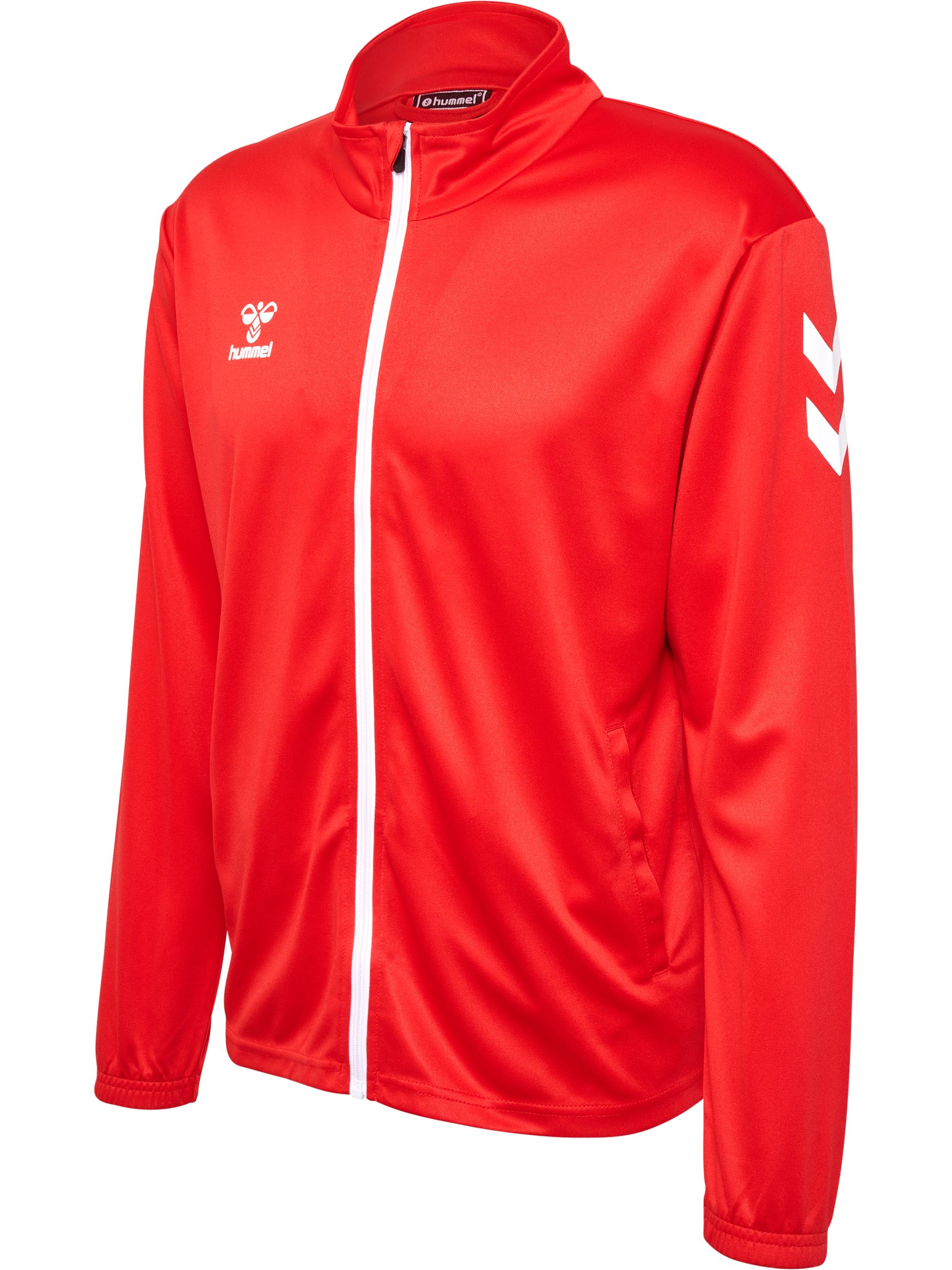 hummel Trainingsanzug HMLLOGO SUIT (2-tlg), zweiteiliges Set, ohne Kapuze, aus Polyester – Bild 5 von 5