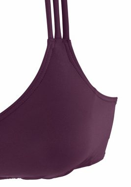 Bruno Banani Bustier-Bikini mit Zierbändern