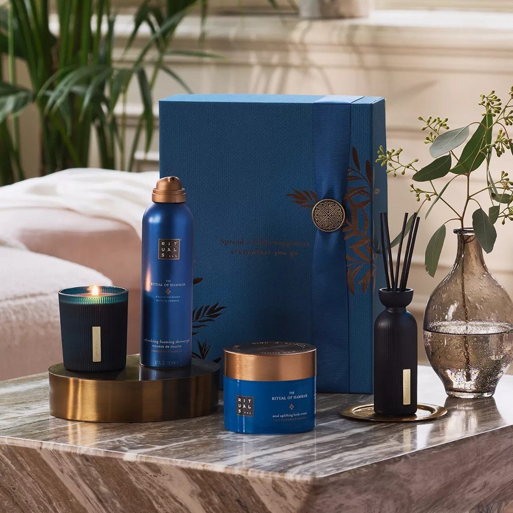 Rituals Pflege-Geschenkset Luxus-Pflegeset Limited Edition Hammam Geschenkset L 2025, 4-tlg.