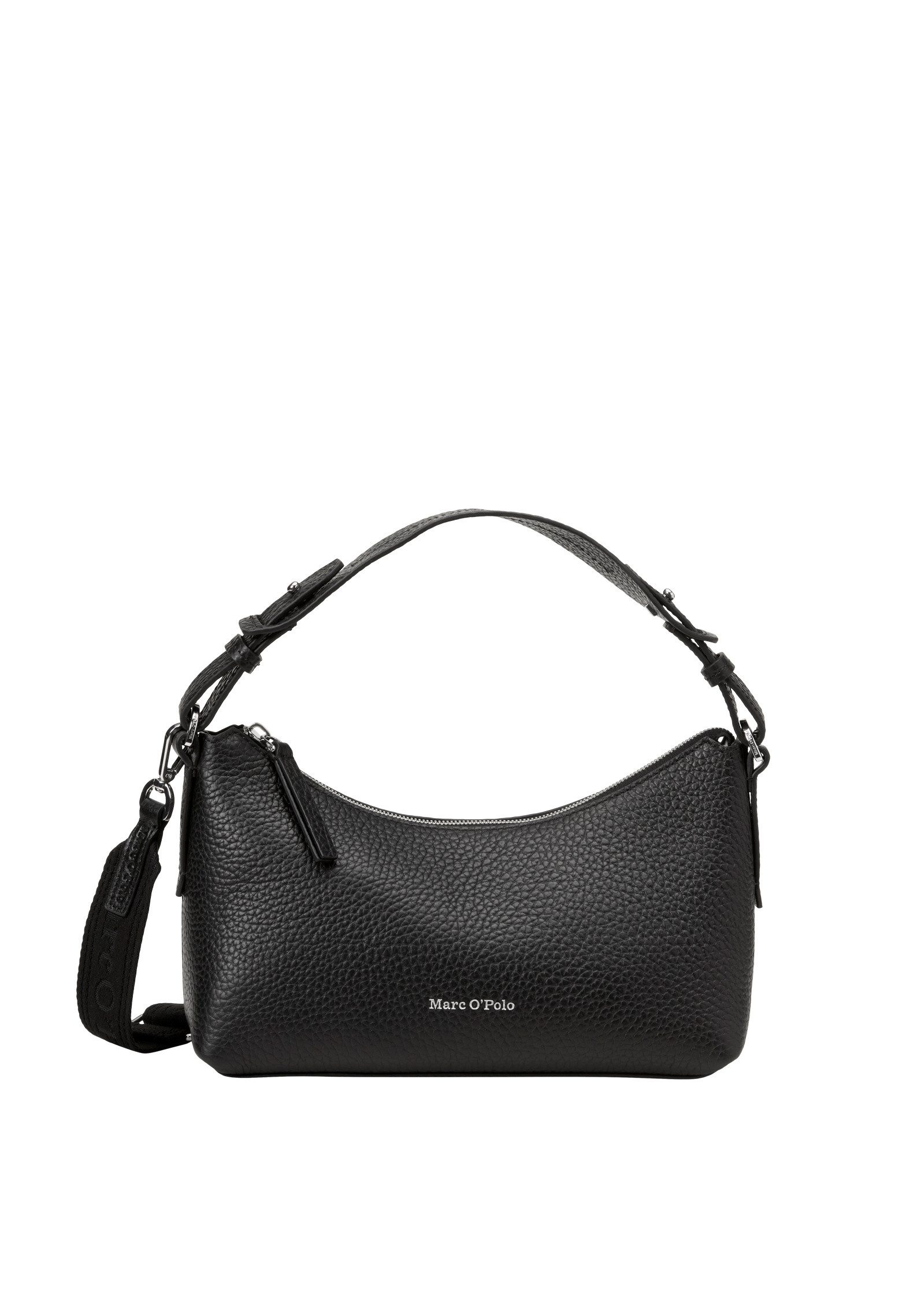 Marc O'Polo Umhängetasche aus fein genarbtem Rindleder