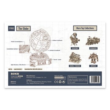 ROKR 3D-Puzzle The Globe, 567 Puzzleteile