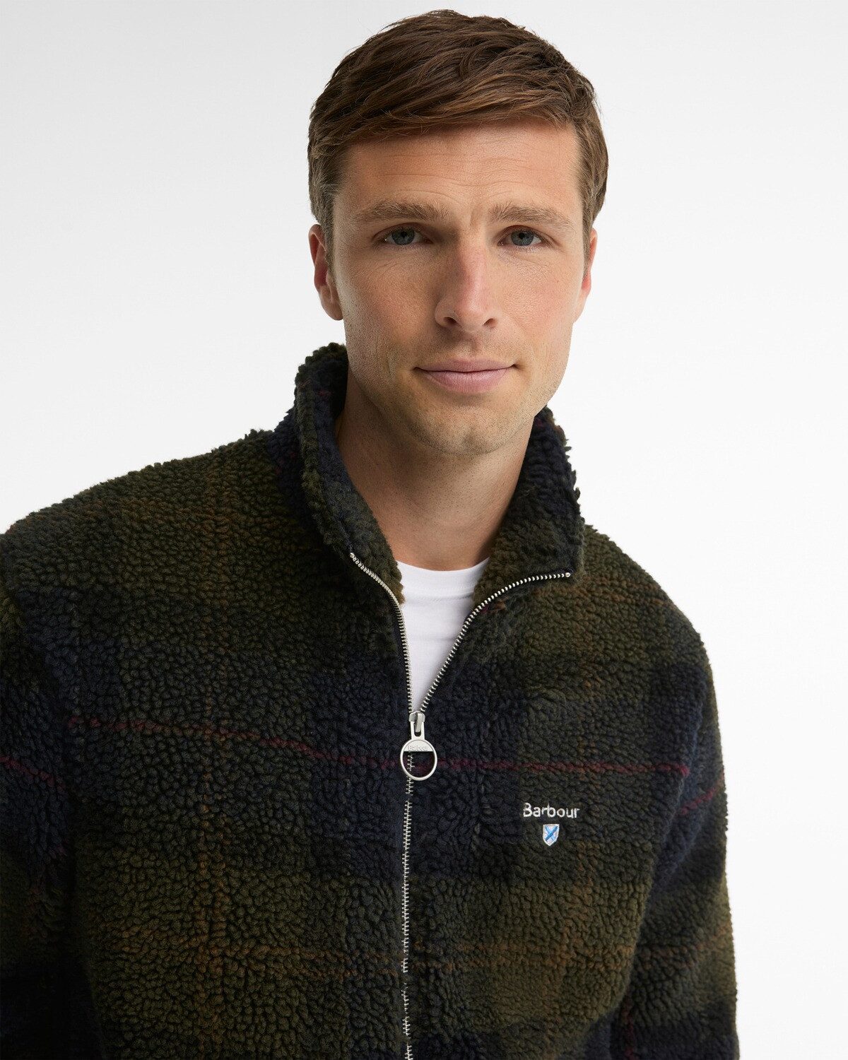 Barbour Fleecejacke Fleecejacke Tartan Zip Through