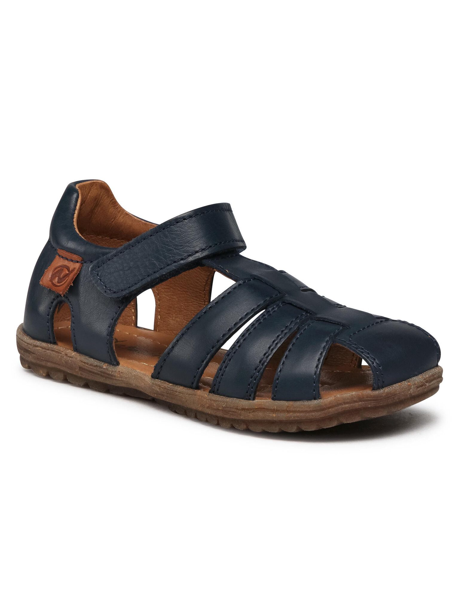 Naturino Naturino Jungen Сандалии NATURINO-1500724 01 SEE NAPPA SPAZZ NAVY S Ma Sandale