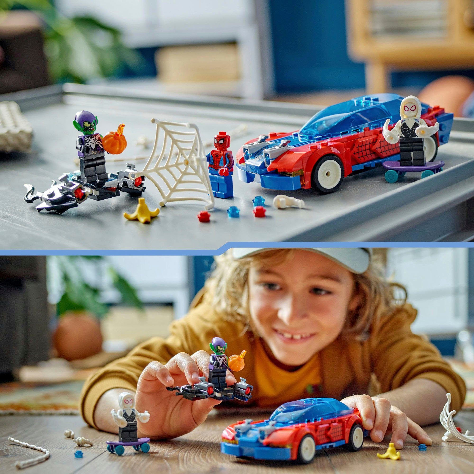 LEGO® Spider-Mans Rennauto & Venom Green Goblin (76279), LEGO Super Heroes günstig online kaufen