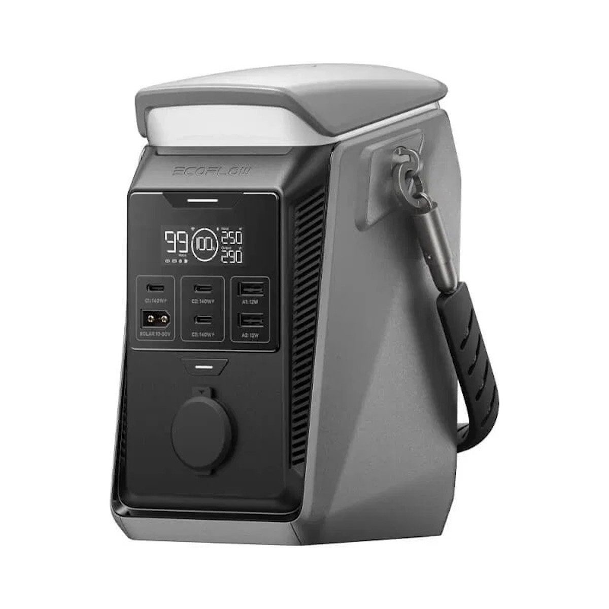 Ecoflow EcoFlow TRAIL PLUS 300 DC Tragbare Powerstation 288 Wh 0% MwSt. Stromspeicher F-TRAIL300Plus-N 80000 mAh (9-30 V), Konsequente Ausrichtung auf die DC-Stromversorgung
