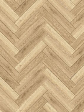 Check Vinylboden Klebe-Vinyl World of Dryback 3524HE San Francisco Oak Fischgrät 1x4