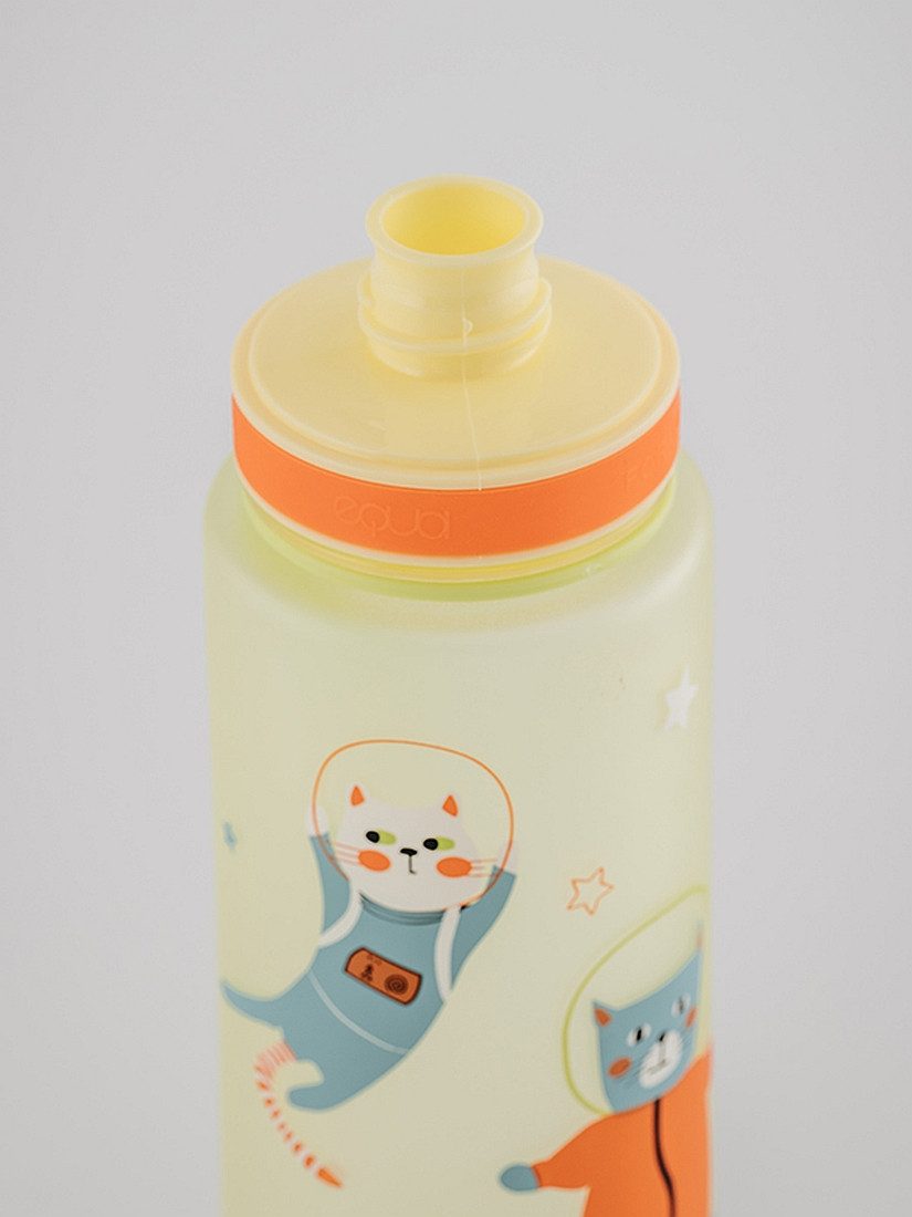 equa Thermoflasche Kinder Trinkflasche Wasserflasche auslaufsicher 0,6L EQUA Space Catos