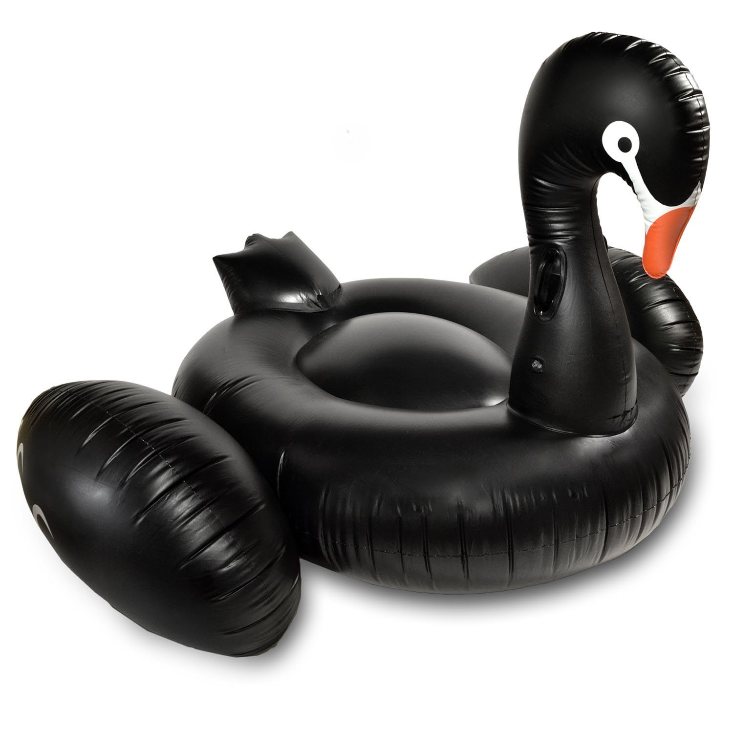 Aufblasbarer Getränkehalter – Schwarzer Schwan Für Pool, Whirlpool & Strand