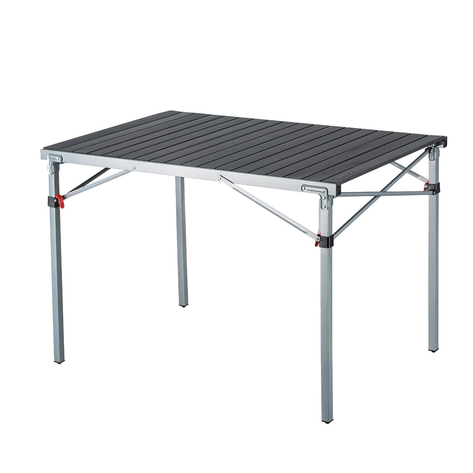 Klapptisch Camping Campingtisch KingCamp Alu 107x70cm Falttisch Rolltisch, Campingtisch Garten