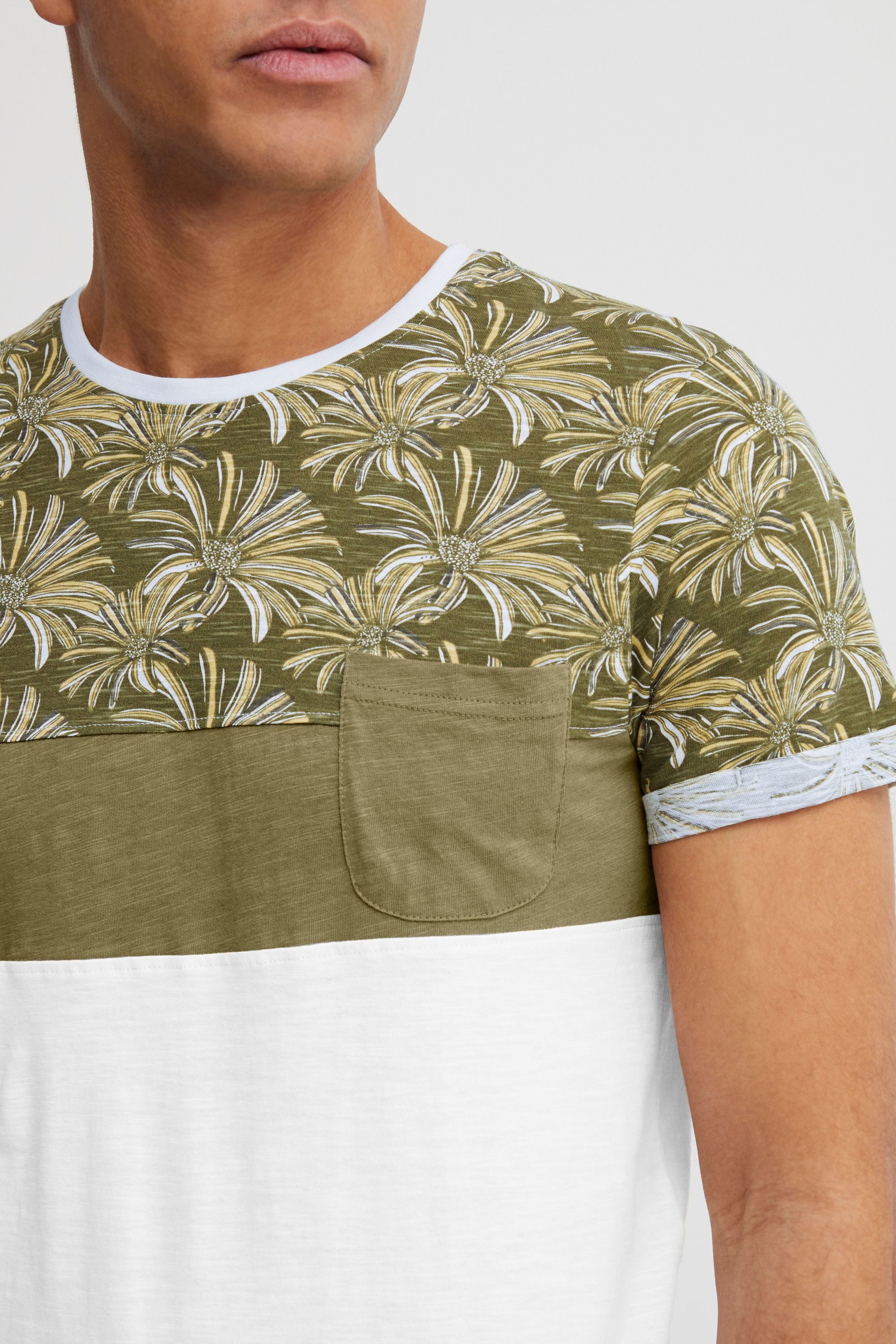!Solid Rundhalsshirt SDFlorian Kurzarmshirt mit Bustttasche günstig online kaufen