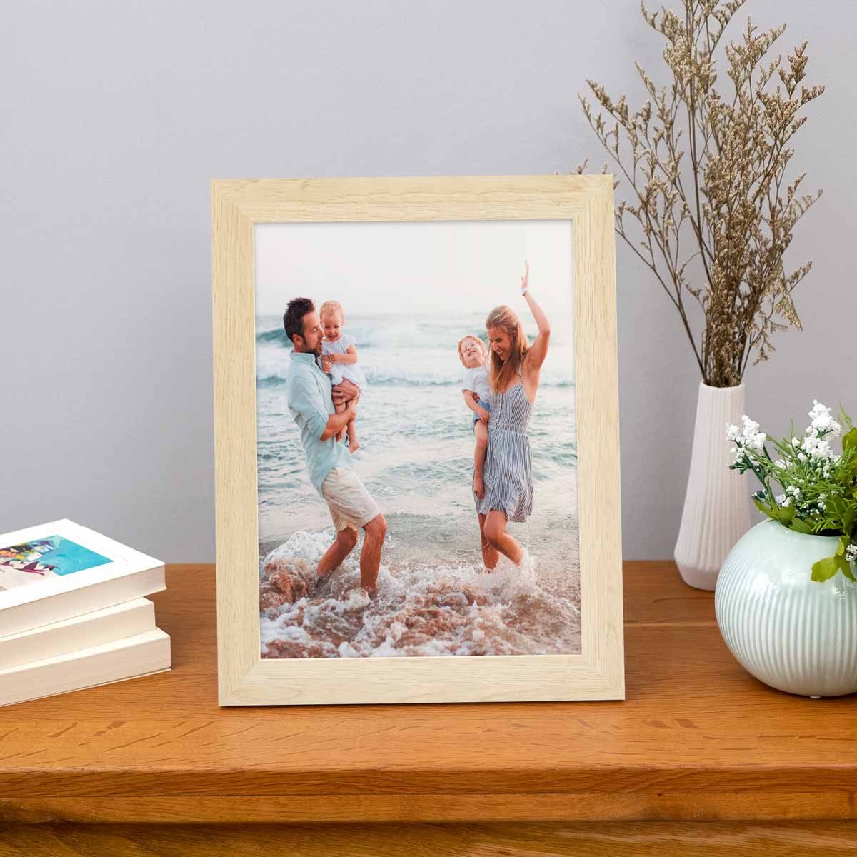 PHOTOLINI Bilderrahmen 10er Set Big Pack, breite Rahmen mit bruchsicherem Acrylglas, für 10 Bilder (10er Set), im modernen Stil für Ihre stilvolle Wanddekoration für Fotos & Poster