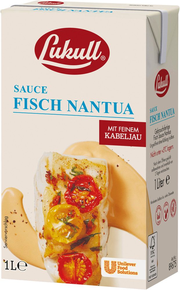 Lukull Saucen, Lukull Premium Fisch Sauce Nantua