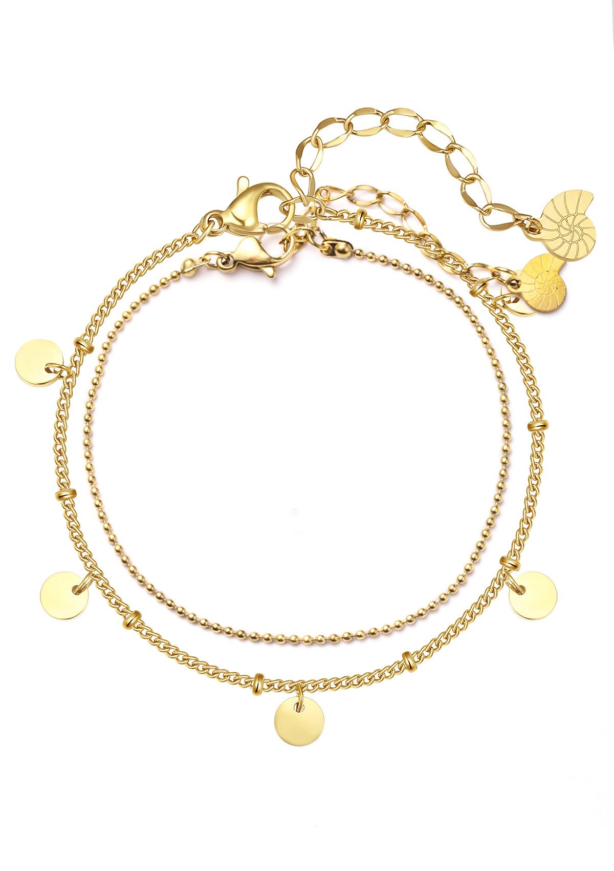 Hey Happiness Charm-Armband Set Geo Damen günstig online kaufen