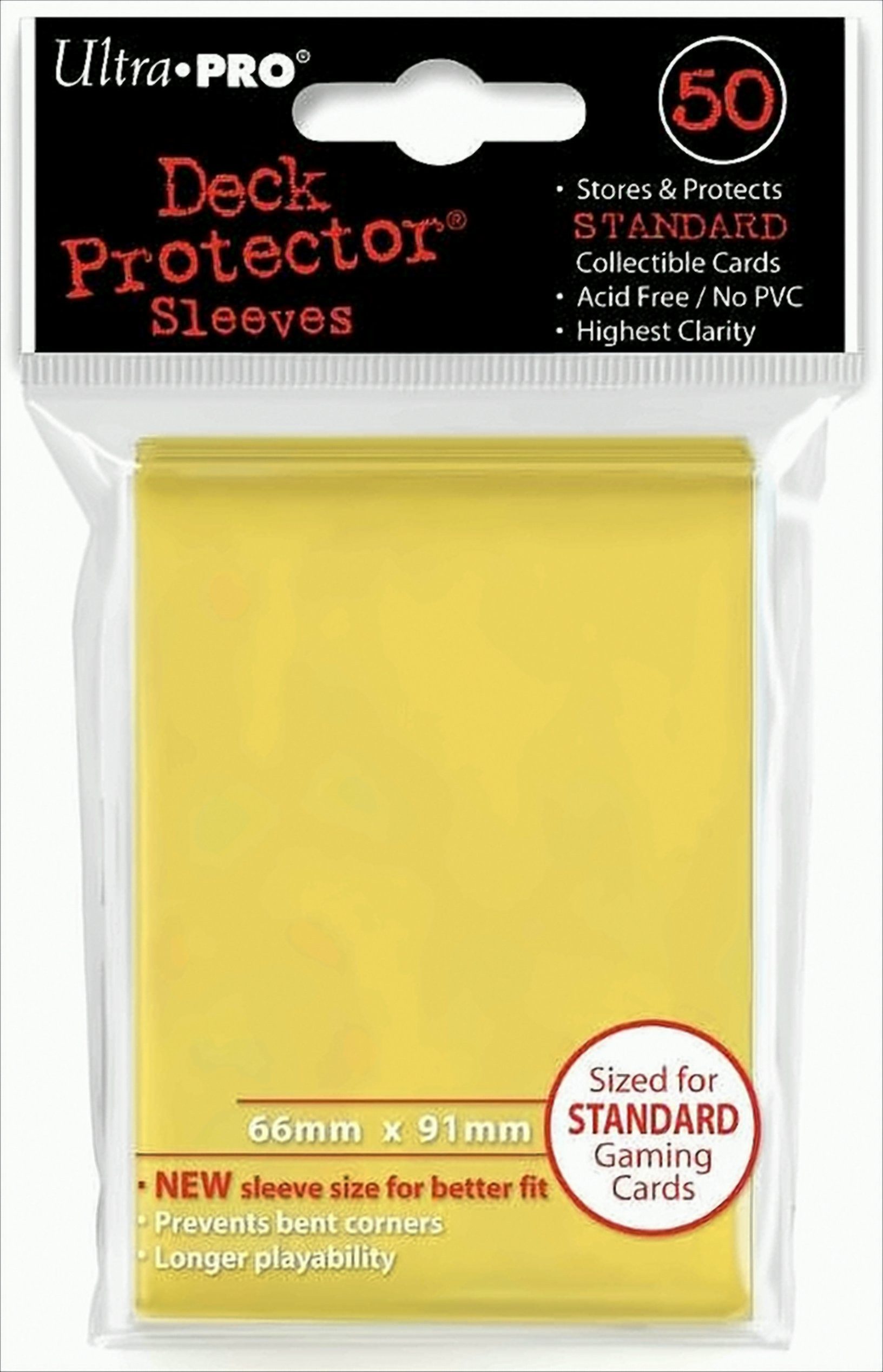 Ultra Pro Sammelkarte Ultra Pro Deck Protectors Canary Yellow (50 ct)