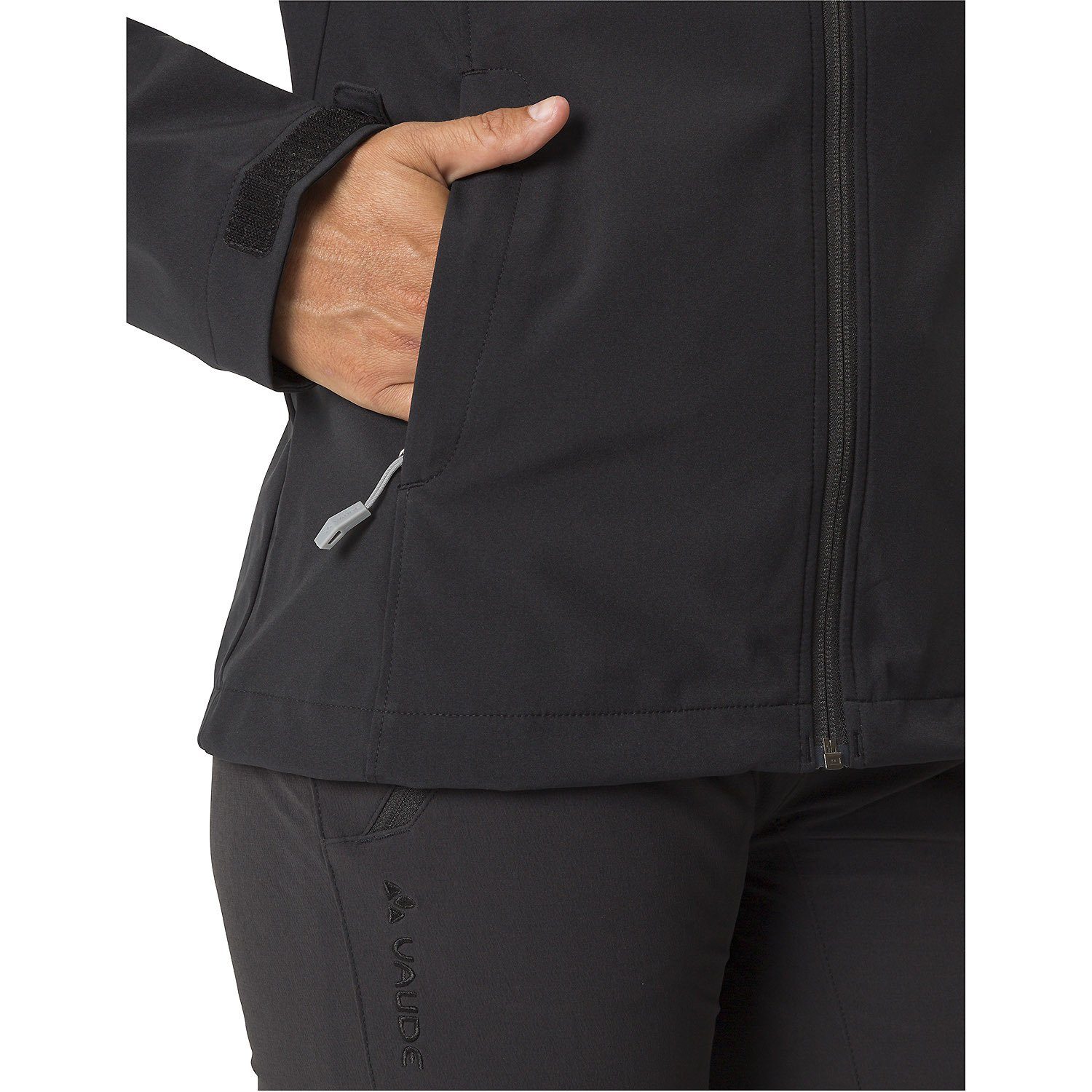 Softshelljacke Hurricane Softshelljacke IV Schwarz VAUDE