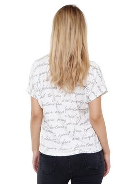 Decay T-Shirt mit stylischem Allover-Print