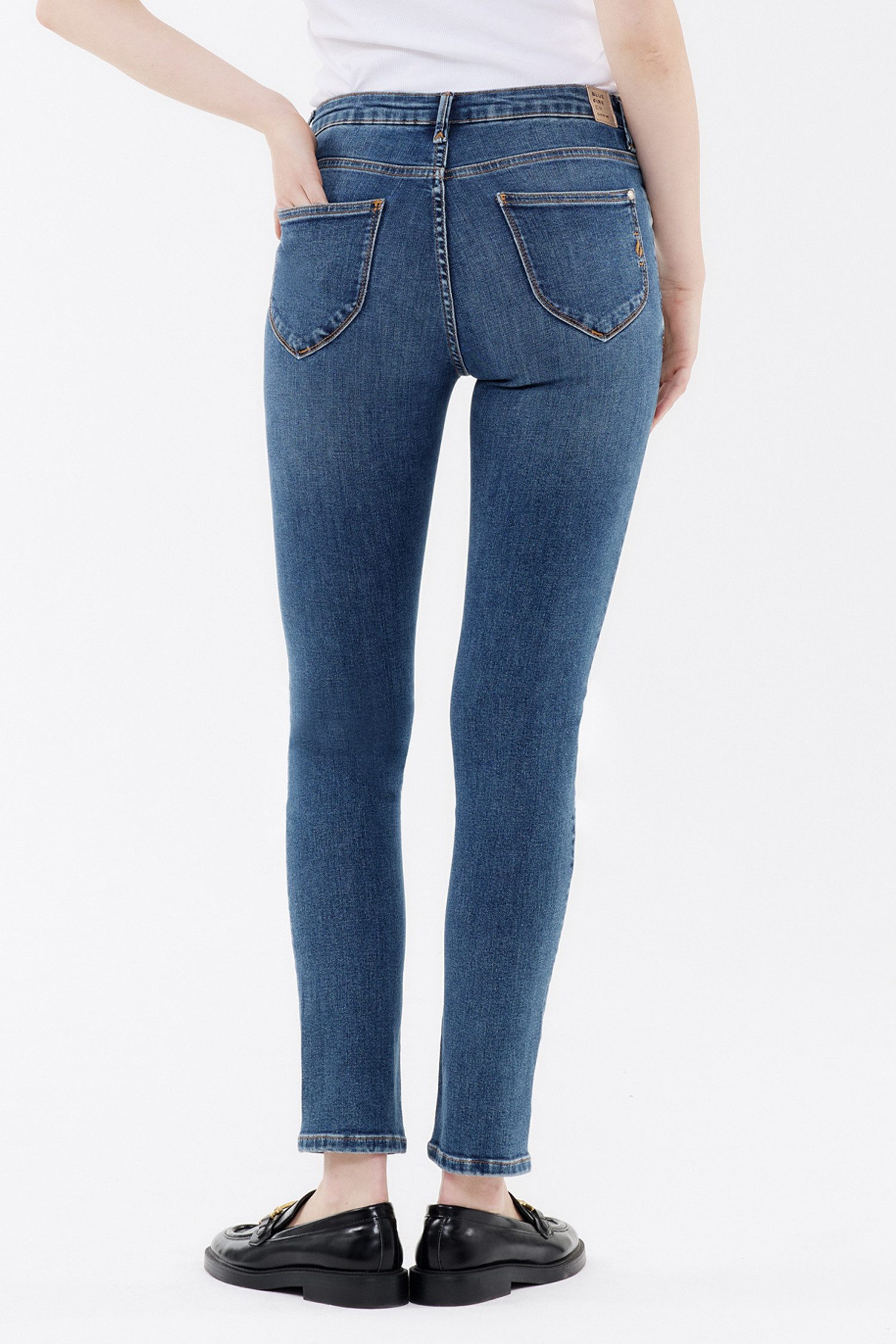 BLUE FIRE Stretch-Jeans BLUE FIRE NANCY stone 1001.265