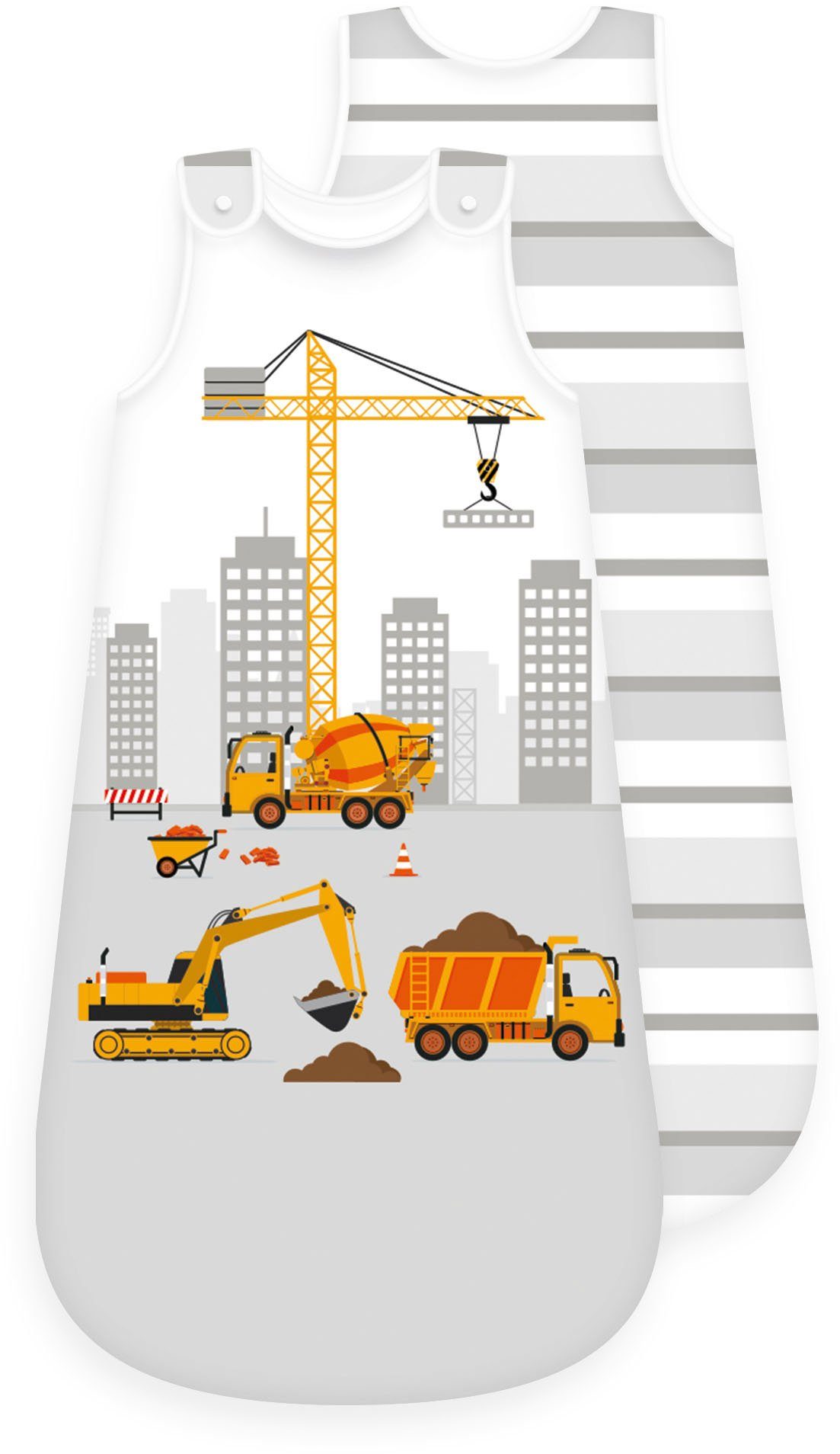 Babyschlafsack Baustelle