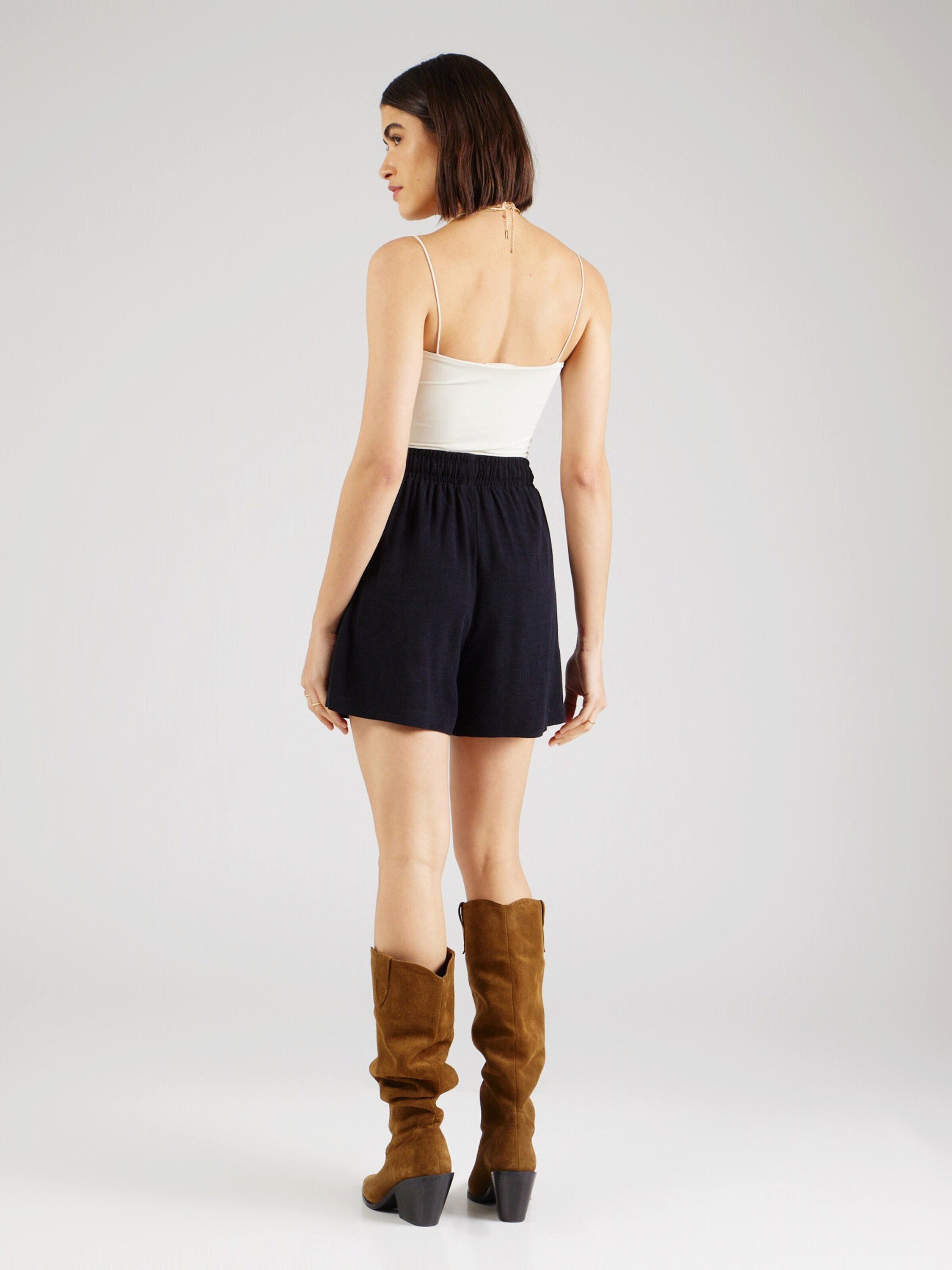 Object Shorts OBJSanne (1-tlg) Drapiert/gerafft