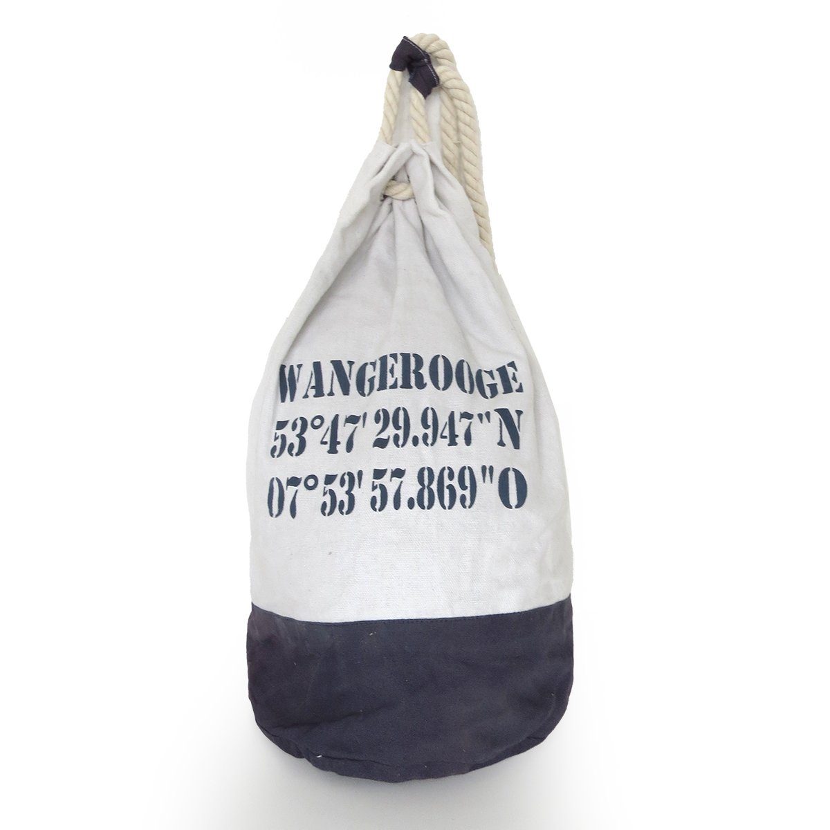 Sonia Originelli Marinesack Bag Umhängetasche XL Seesack Maritim "Wangerooge"