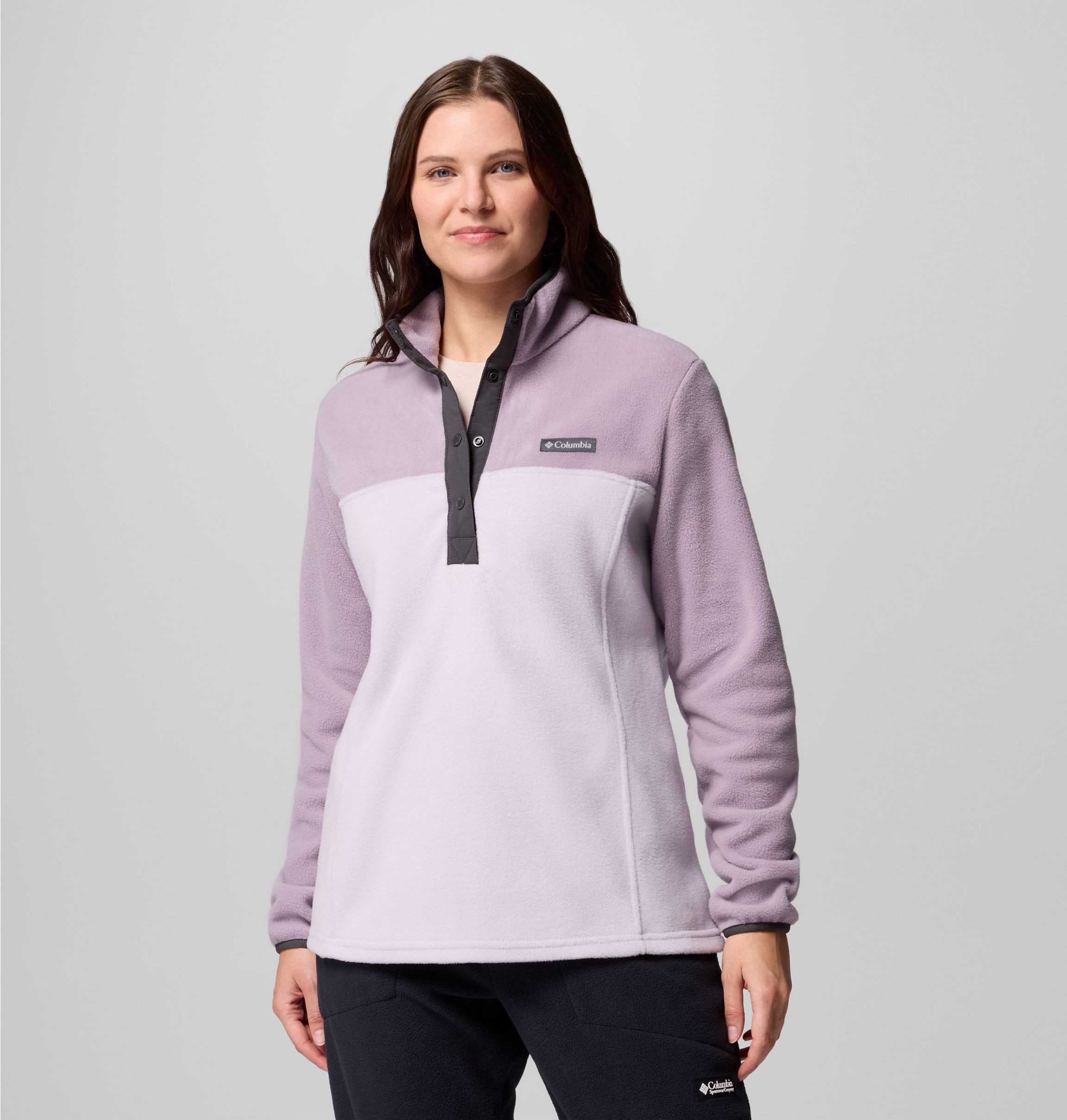 Columbia Fleecepullover Benton Springs 1/2 Snap Pull Over II mit halblangem Druckknopfverschluss, wasserabweisend, windabweisend