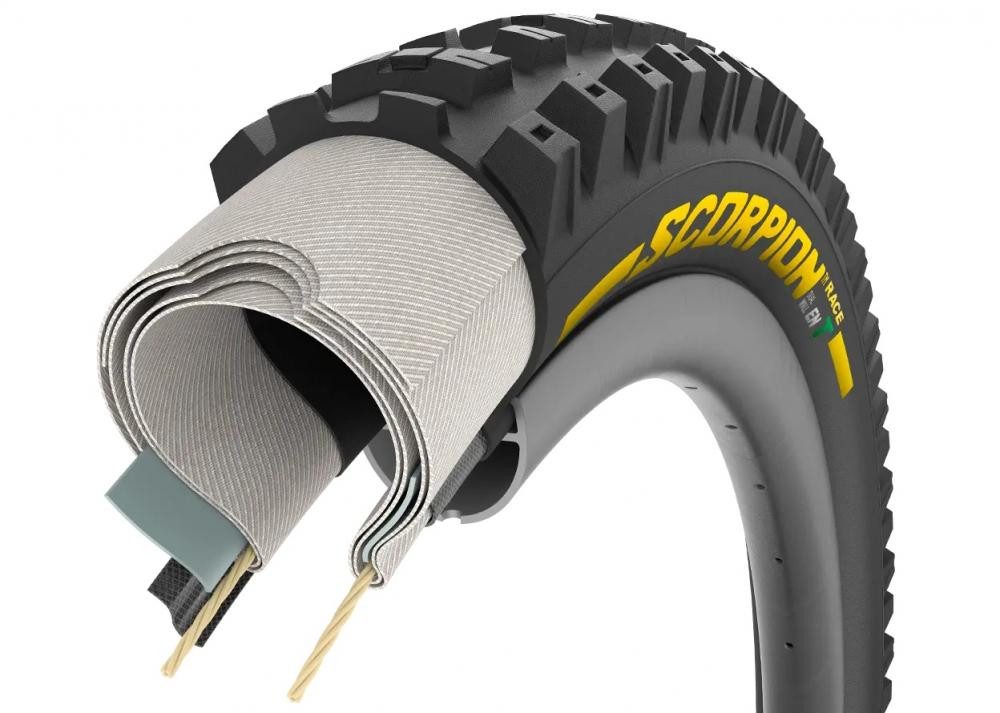 Pirelli Fahrradreifen Pirelli Scorpion Race Enduro T Faltreifen 29x2,5 Zoll - Tubeless Ready
