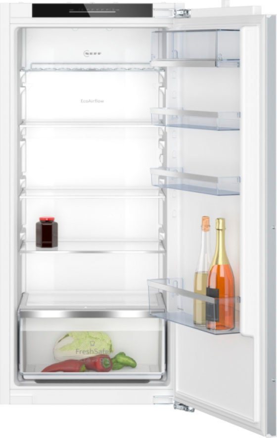 NEFF Einbaukühlschrank N 70 KI1413DD1, 122,1 cm hoch, 55,8 cm breit, Fresh  Safe – Schublade für flexible Lagermöglichkeiten von Obst und Gemüse