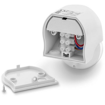 deleyCON Bewegungsmelder deleyCON 2x Infrarot Bewegungsmelder - Innen/Außen IP44 - 180° bis