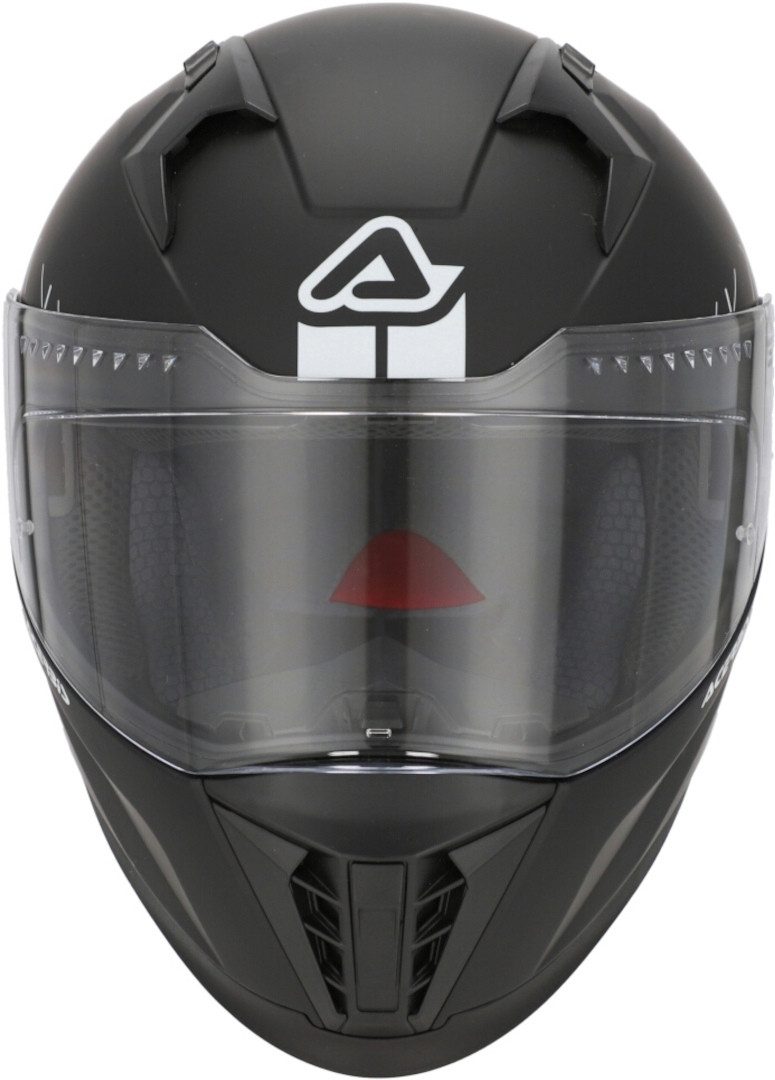 Acerbis Motorradhelm X-Way Solid Helm, integriertes Sonnenvisier