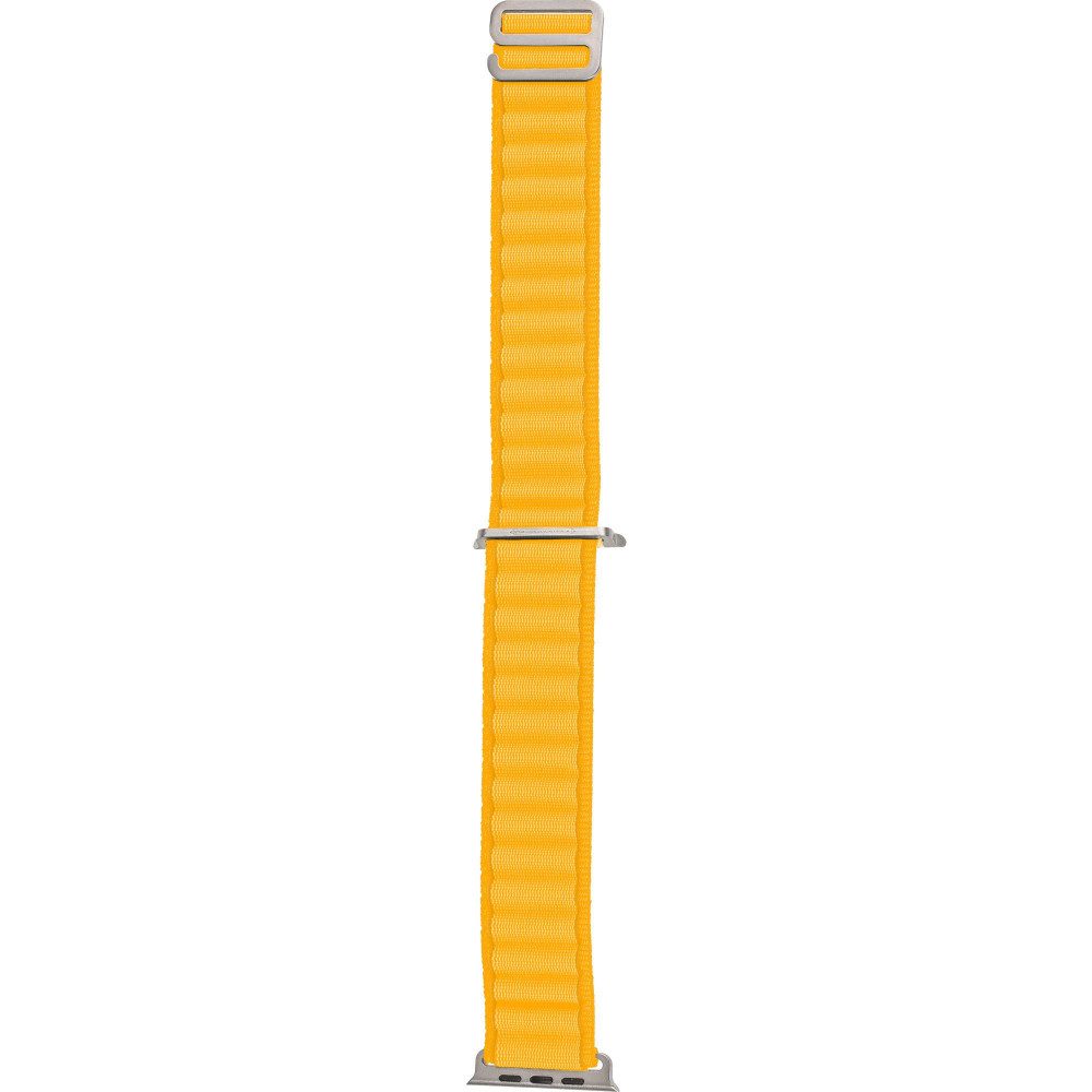 Peter Jäckel Smartwatch-Armband Armband 22mm Carabiner Orange (20949)