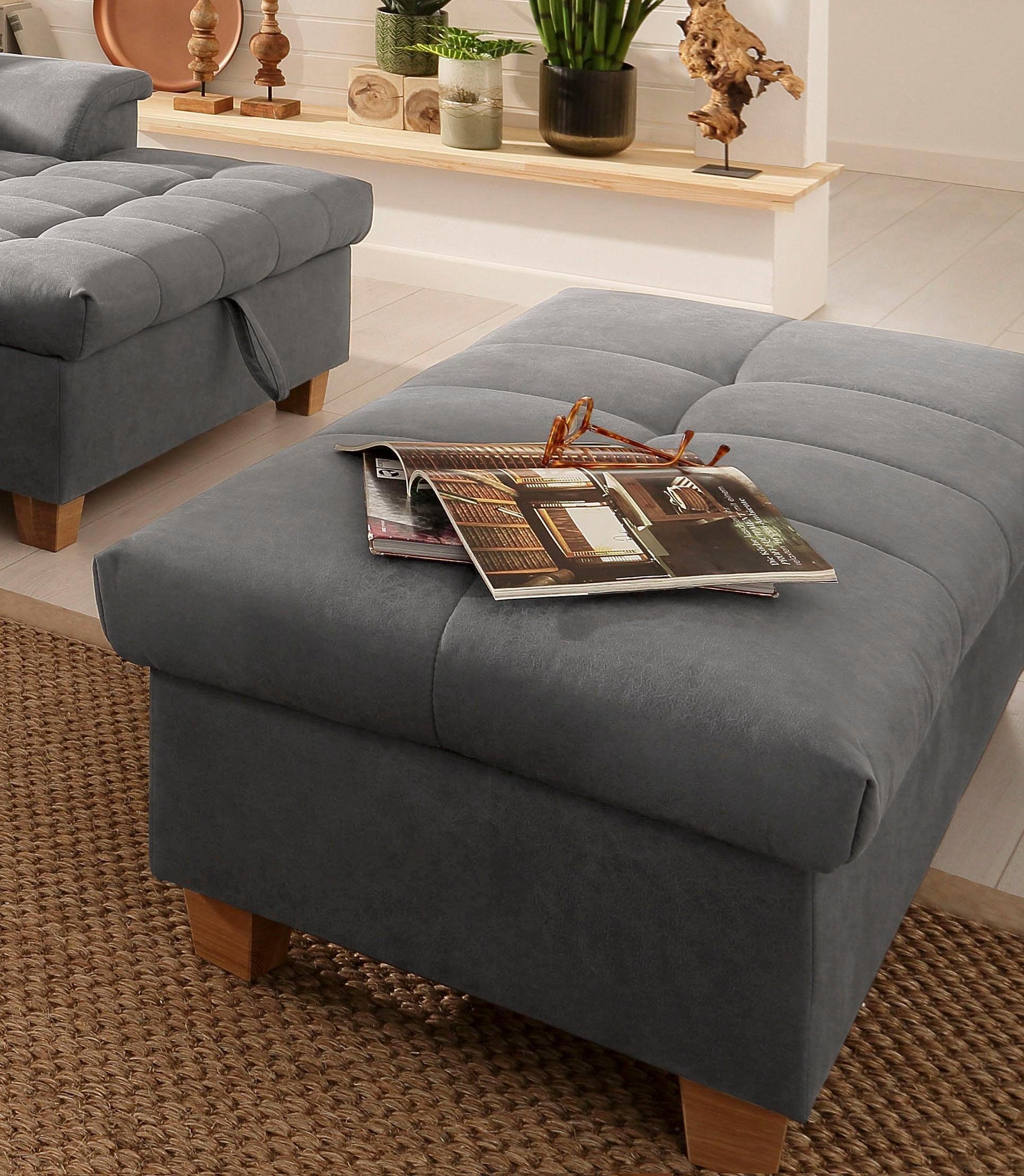 Home affaire Hocker Lyla, mit Stauraum, günstig online kaufen