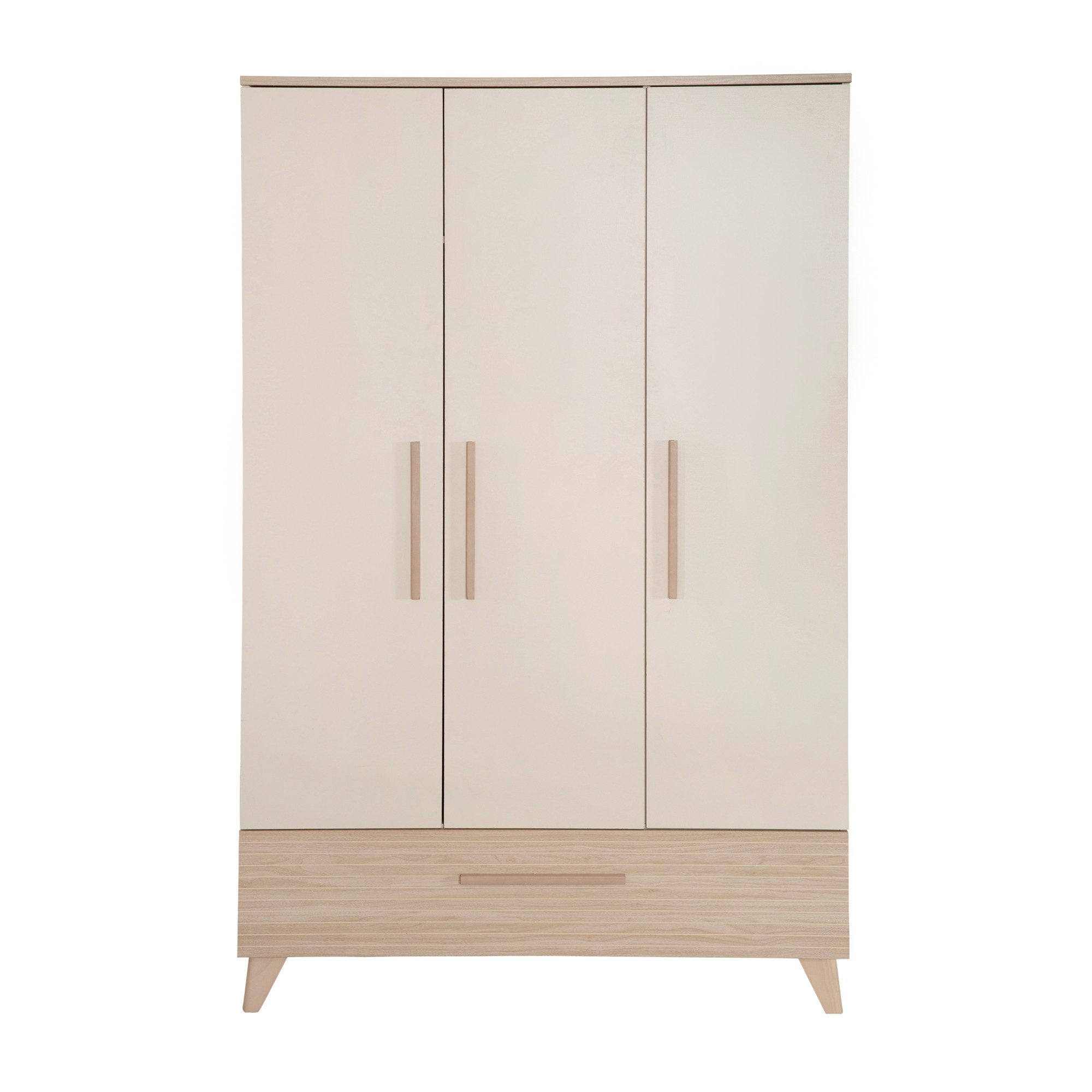 roba® Kinderkleiderschrank Sidney - Schrank mit großer Schublade für Baby- & Kinderzimmer