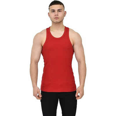 Megaman Jeans Muskelshirt Herren Muskelshirt Sport Tank Top Gym Training Fitness T-Shirt