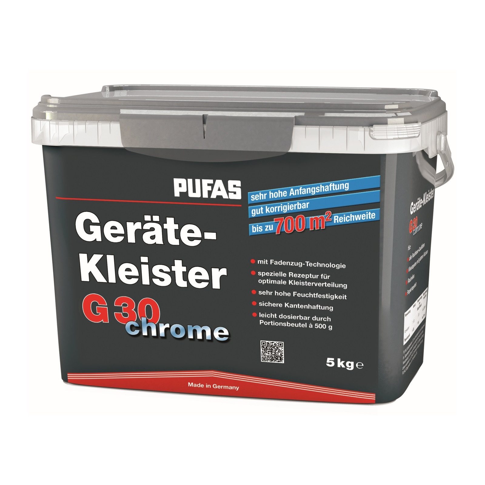 PUFAS Kleister GERÄTEKLEISTER G30 CHROME - 5 KG