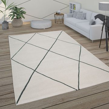 Teppich Haral 787, Paco Home, rechteckig, Höhe: 9 mm, Kurzflor, Scandi Design, Rauten Motiv