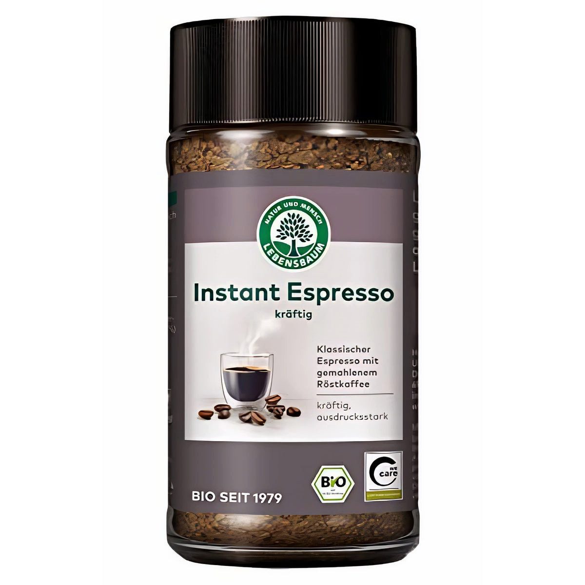 leben Kaffee Lebensbaum Instant Espresso, Bio-Kaffee, klassisch