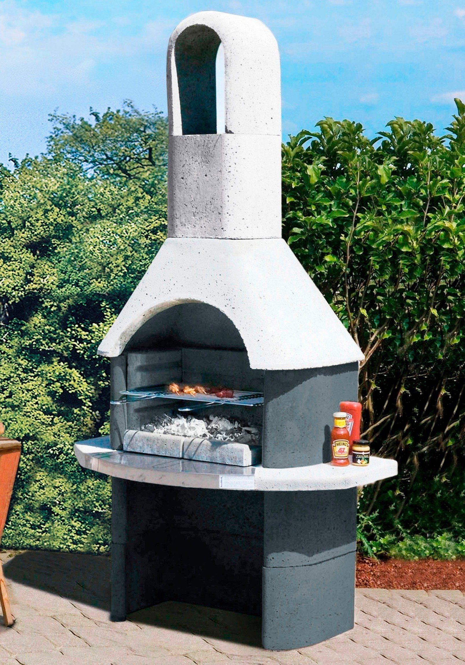 Grillkamin kaufen » Terrassenkamin & Gartengrillkamin | OTTO