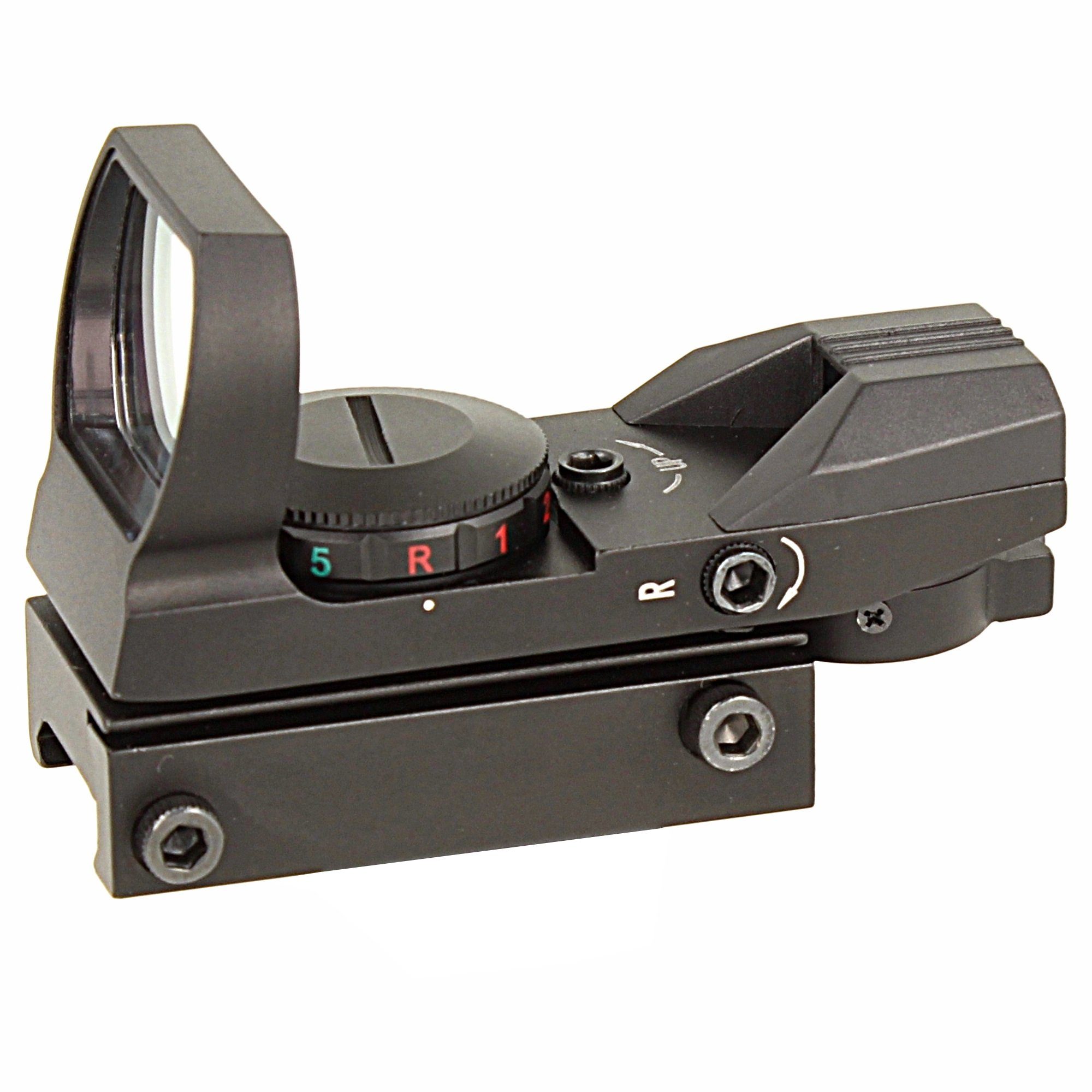 Visier Rails Green & Minadax Red Punktvisieraufsatz für 20mm/22mm Red Dot Weaver/Picatinny Dot